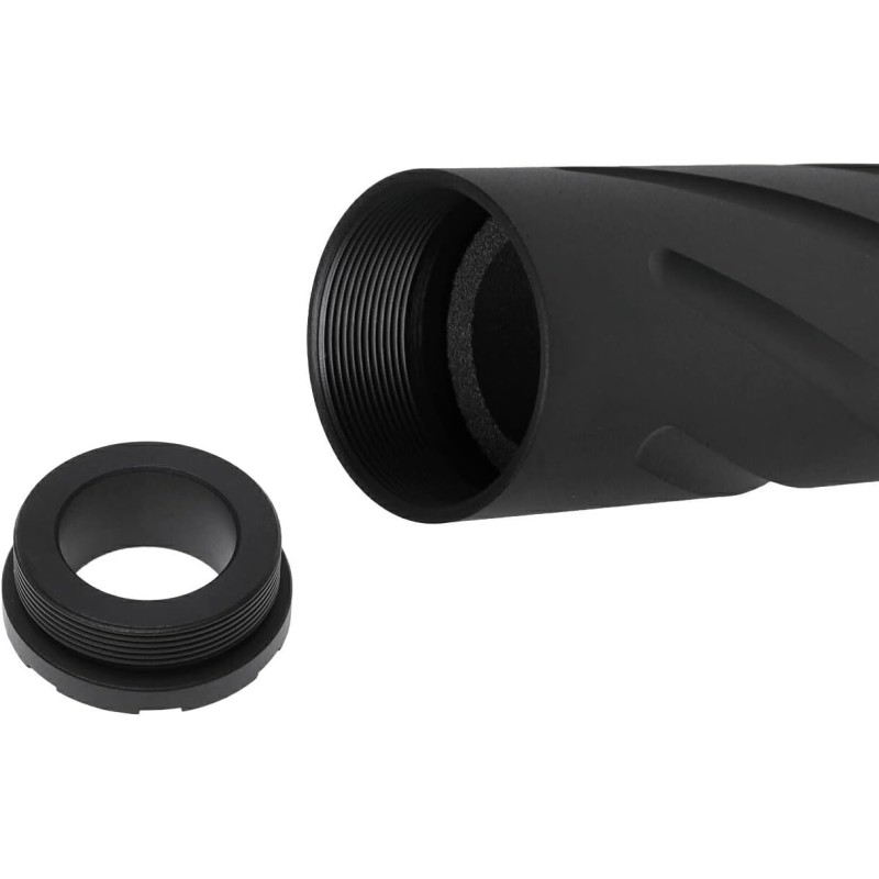 Silenziatore SPIRALE 14mm CCW 160mm - SLONG AIRSOFT