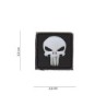 PATCH PVC Punisher - PICCOLA QUADRATA