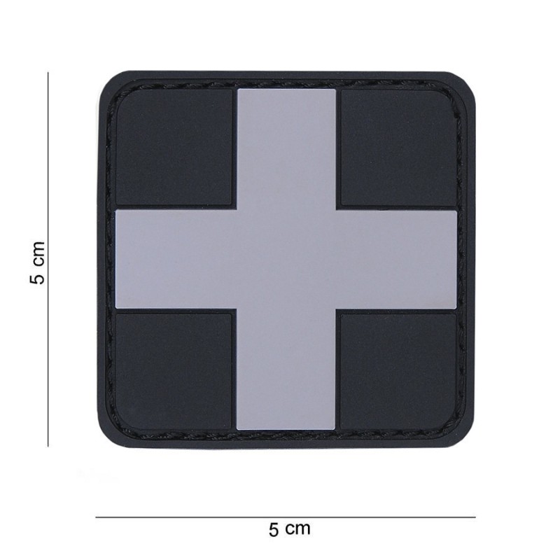PVC Medical Cross Patch - Medium Square