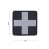 PVC Medical Cross Patch - Medium Square