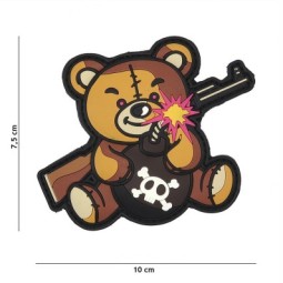PVC PATCH TEDDY TERROR