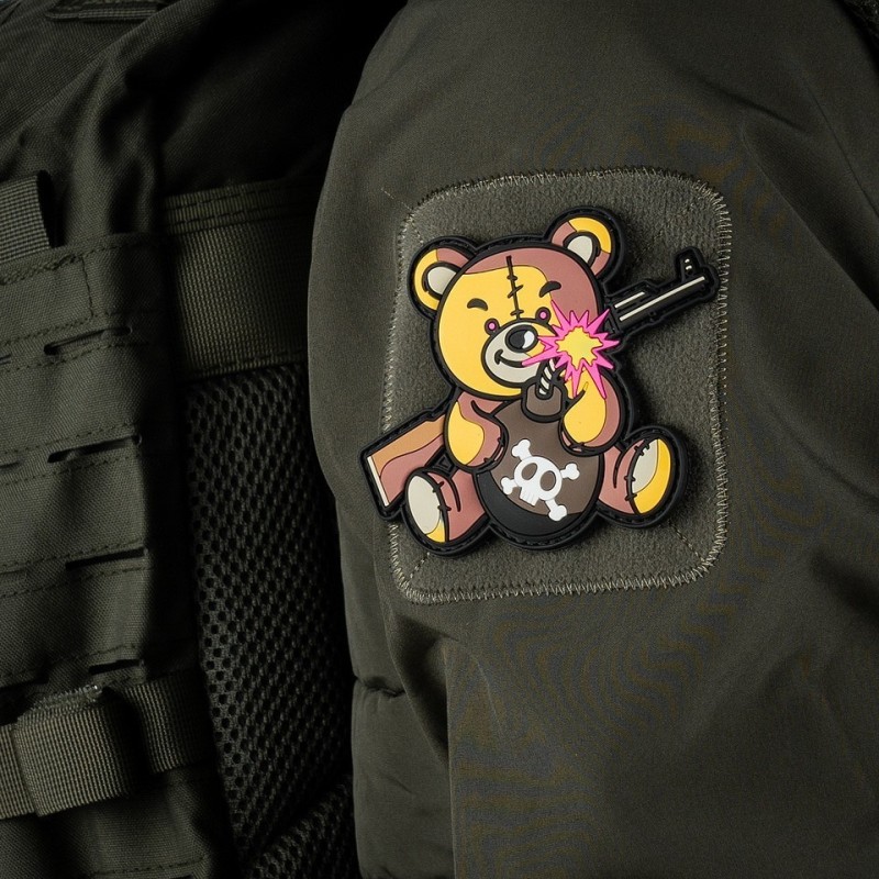PVC PATCH TEDDY TERROR