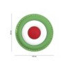 PATCH PVC  COCCARDA BANDIERA ITALIANA