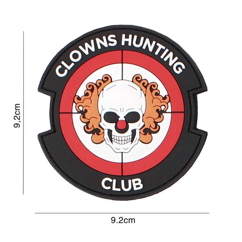 PVC PATCH CLOWN HUNTING CLUB