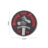 PVC PATCH STRONG AND FEARLESS