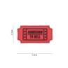 PVC PATCH HELL ADMISSION TICKET
