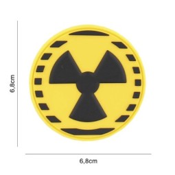 YELLOW NUCLEAR PVC PATCH