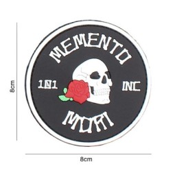 PATCH PVC MEMENTO MORI - rotonda