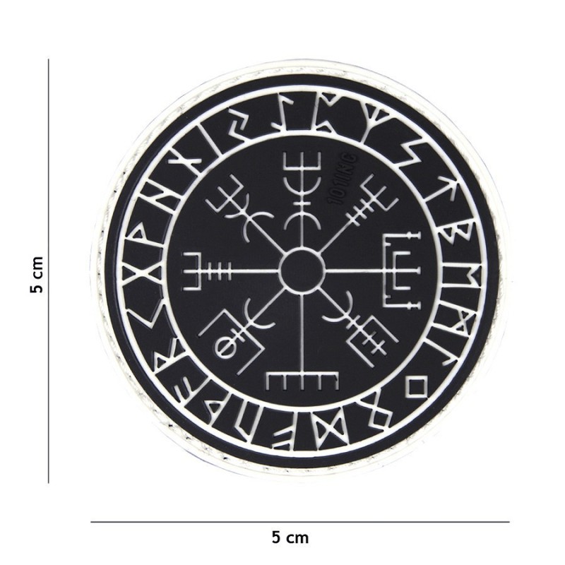 RUNIC COMPASS PVC PATCH
