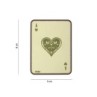 PVC PATCH ACE OF HEARTS