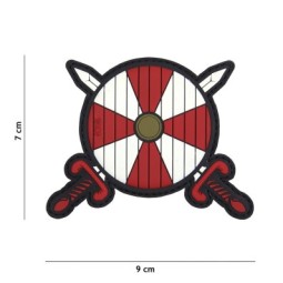 PVC PATCH VIKING SHIELD