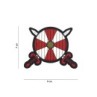 PVC PATCH VIKING SHIELD