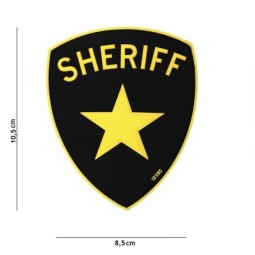 PVC SHERIFF PATCH - Large