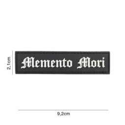 PATCH PVC MEMENTO MORI - striscia