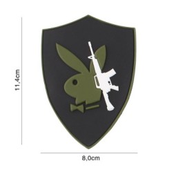 PVC PATCH PLAYBOY GUN - Large