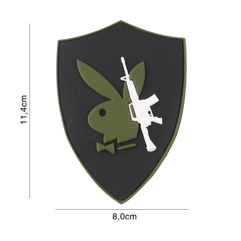 PVC PATCH PLAYBOY GUN - Large
