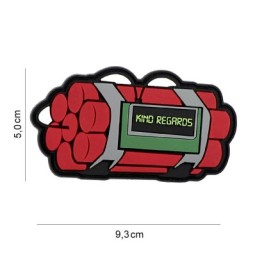 KIND REGARDS PVC PATCH