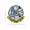 PATCH RICAMATA STEWARDESS WANTED - grande