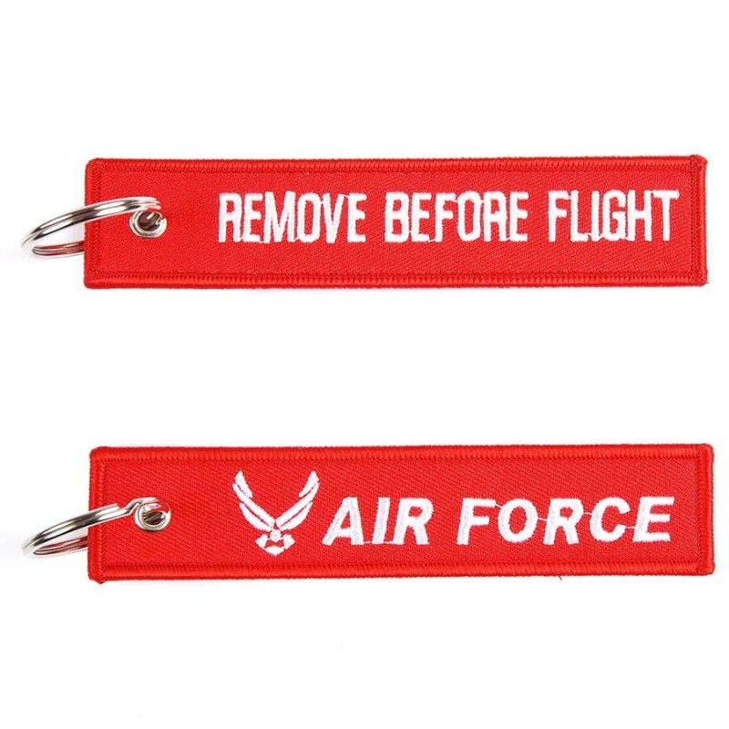 Remove Before Flight Keychain - Air Force
