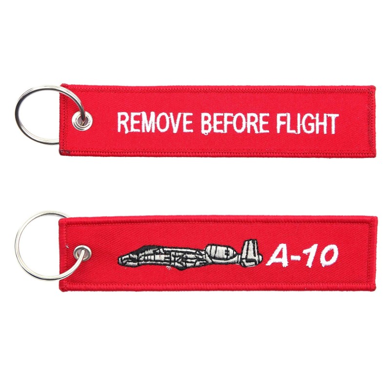 Remove Before Flight Keychain - A-10 Warthog