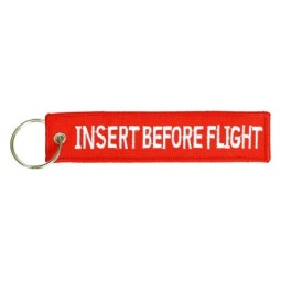 Portachiavi Insert Before Flight - ambo i lati