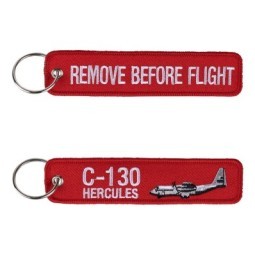 Portachiavi Remove Before Flight - C-130 helcules