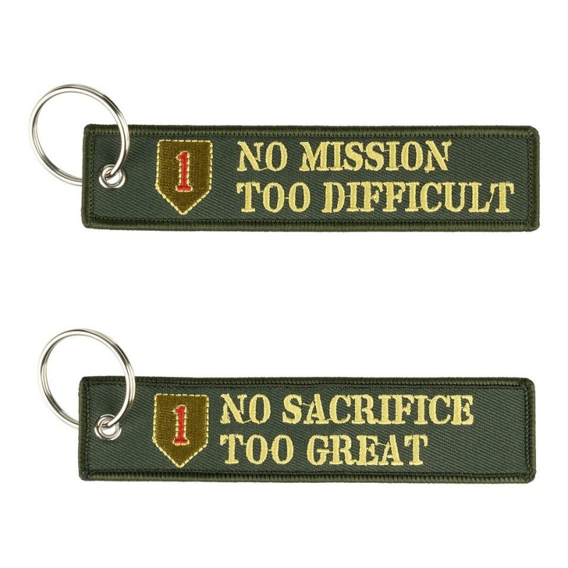 Keychain no mission too difficult - no sacrifice too great.