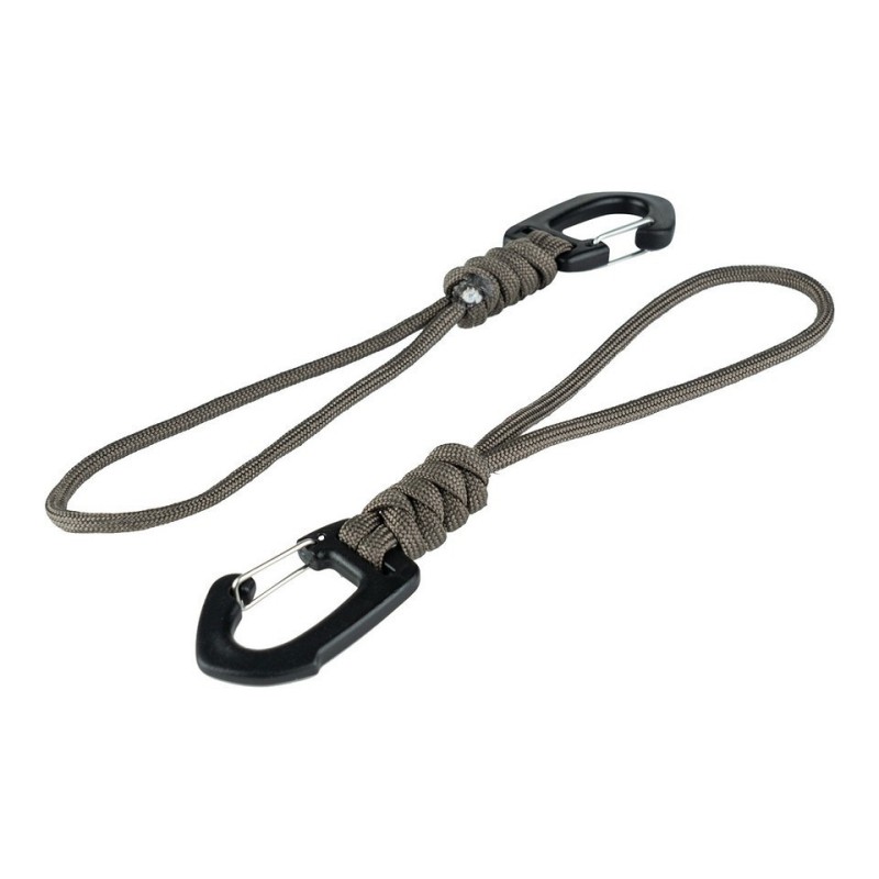 Carabiner with Paracord 2 pieces - Mil Tec