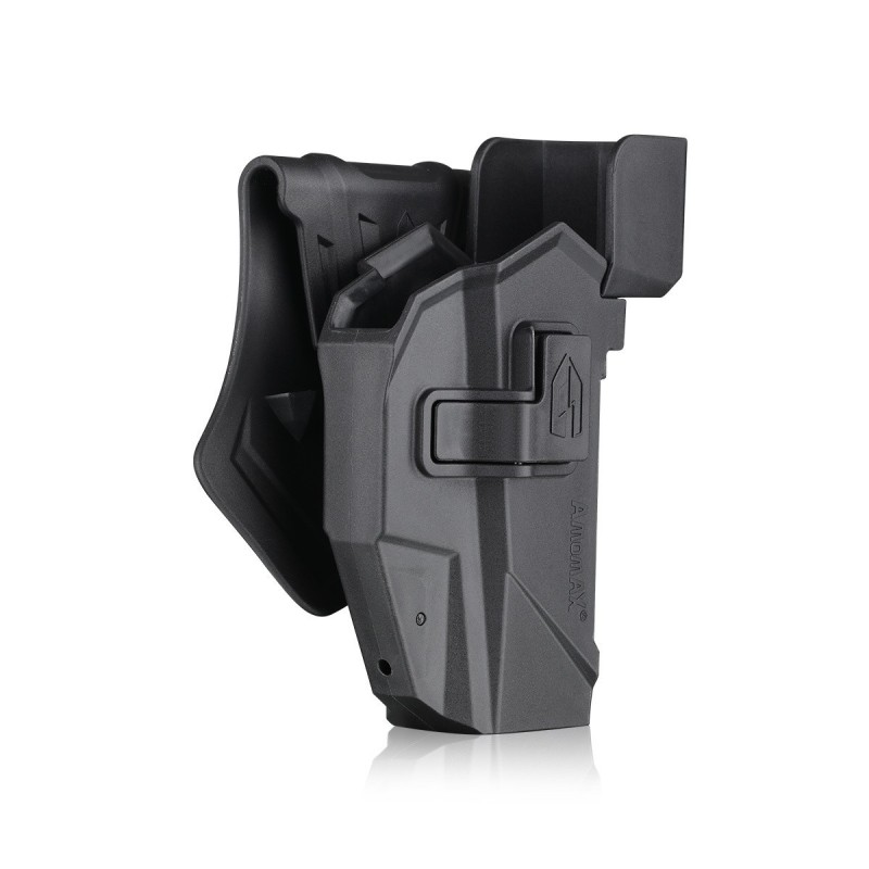Fondina rigida per Glock 17-19 o CZ P10C con red dot - Black - Cytac- Amomax