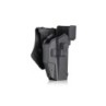 Hard Holster for Glock 17-19 or CZ P10C with Red Dot - Black - Cytac- Amomax