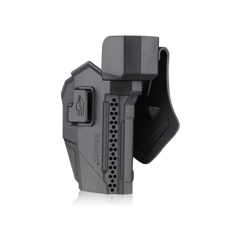 Fondina rigida per Glock 17-19 o CZ P10C con red dot - Black - Cytac- Amomax