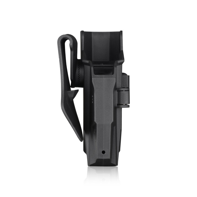 Hard Holster for Glock 17-19 or CZ P10C with Red Dot - Black - Cytac- Amomax