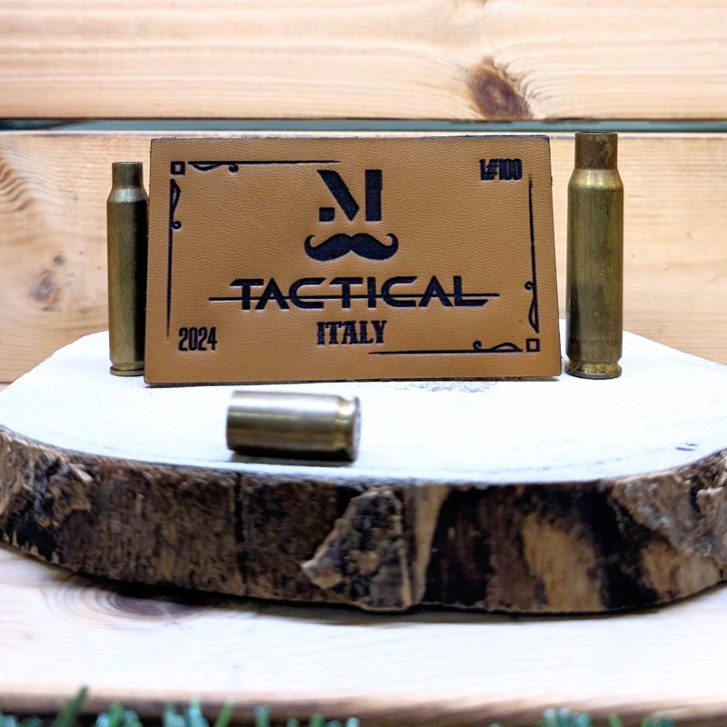 M TACTICAL LEATHER PATCH - First Edition 2024 - M Tactical Shop
