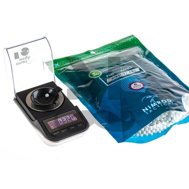 Pallini 0.32g BIOdegradabili HIGH PERFORMANCE - 1 kg - NIMROD