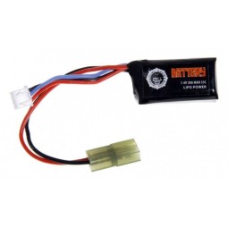 LIPO 7.4V 300 MAH 35C BATTERY -  DUEL CODE