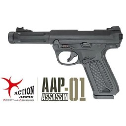 AAP01 ASSASSIN Green Gas Pistol - Full Auto - ACTION ARMY