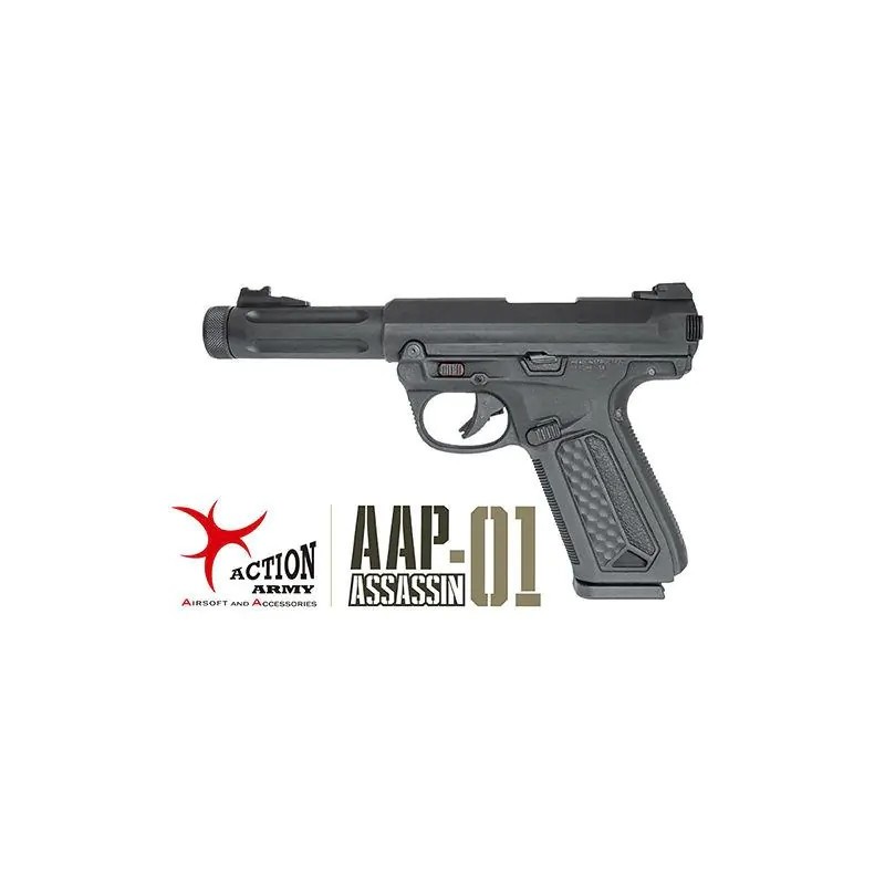 Pistola a Green Gas AAP01 ASSASSIN  - Full Auto- ACTION ARMY