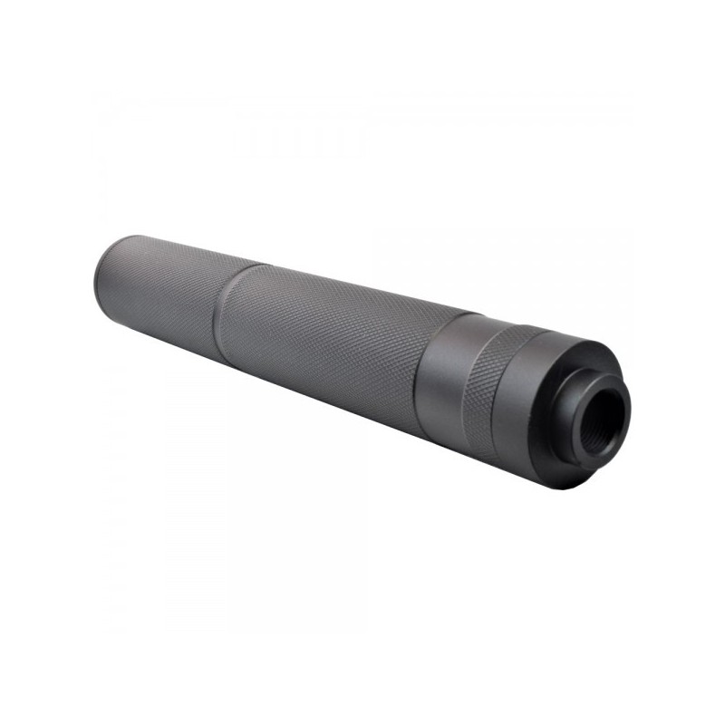 Mock Suppressor 190x30mm KNURLED 14mm CCW - BD