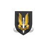 Patch in PVC logo SAS  - JTG