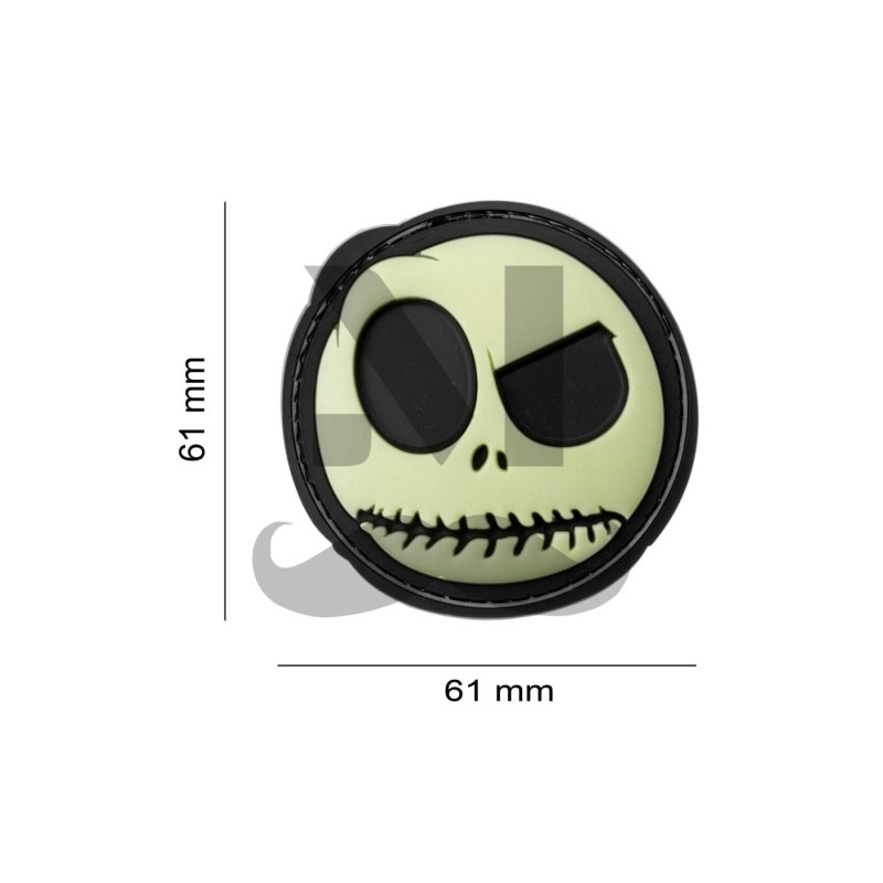 Patch in pvc NIGHTMARE - Glow in the dark - JTG
