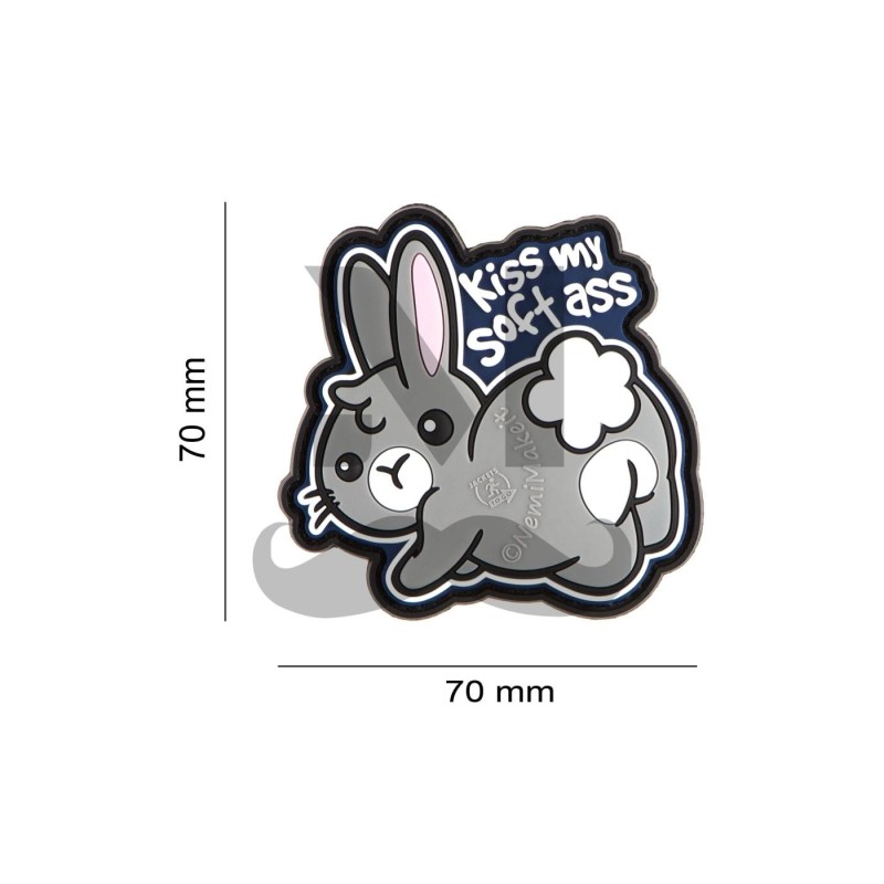 BUNNY soft ass PVC Patch - JTG