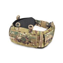 PADDED BELT WITH MOLLE SYSTEM - BLACK - DEFCON 5