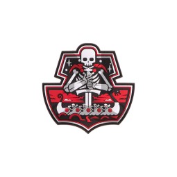 PVC Patch GHOST SHIP - Glow in the Dark - JTG
