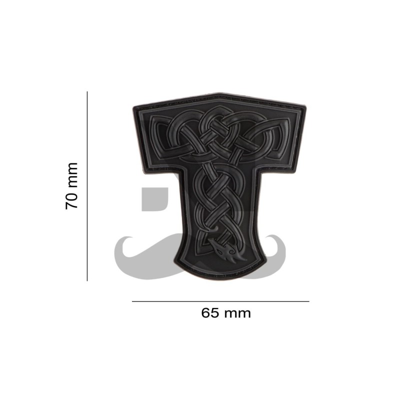 Patch in PVC MARTELLO DI THOR CON DRAGO  - JTG
