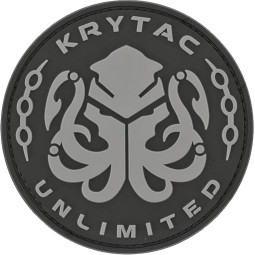 Patch in PVC logo KRYTAC - KRYTAC