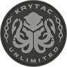 Patch in PVC logo KRYTAC - KRYTAC