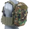 Large Rear Backpack FLAT PACK H2 - TEMPLARS GEAR