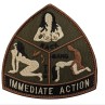 IMMEDIATE ACTION Embroidered Patch