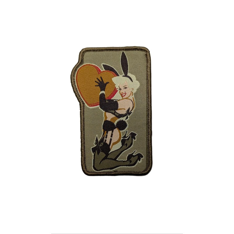 Patch woven LOVE BUNNY