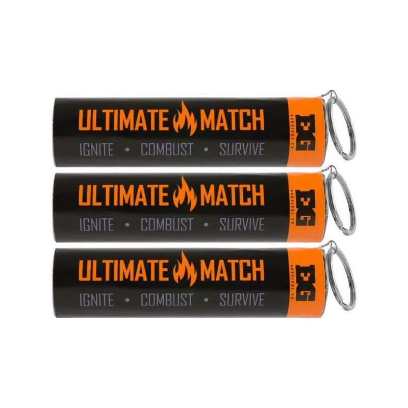 ULTIMATE MATCH Emergency Fire Starter - 3-pack - Enola Gaye